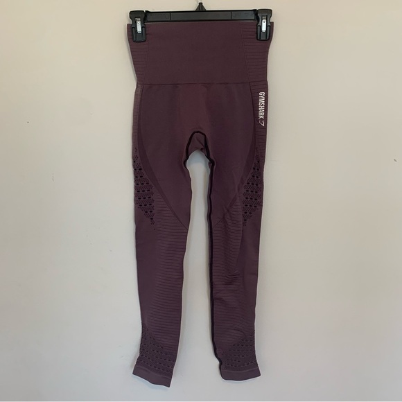 Women’s Gymshark Energy Workout High Wasited Full Length Leggings Size XS - Picture 2 of 12